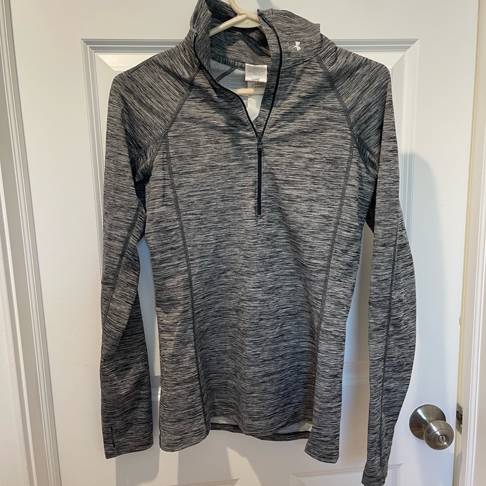 Under Armour Gray Quarter-Zip Pullover